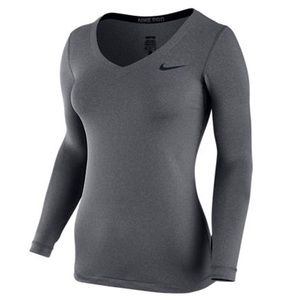 Nike pro fitted long sleeve